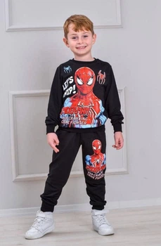 Спортивний костюм Spider Man ( Людина Павук) SPIB050126 двунитка без утеплення Disney 104-110 см