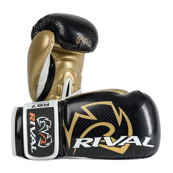 Боксерские перчатки Rival RB7 Fitness Plus S 10 унций (RB7-Black/Gold-S)