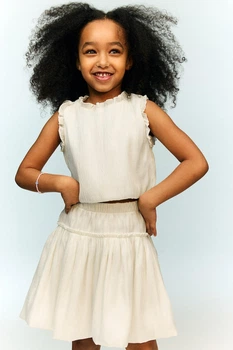 Спідниця H&M 1275402-1 116см білий