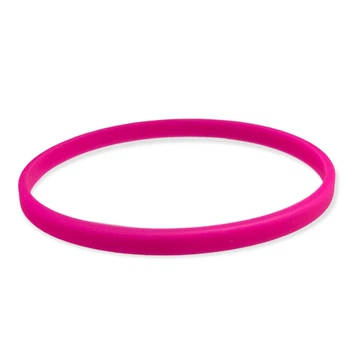 Силіконовий браслет 202*5*2 мм Magenta 1369465808
