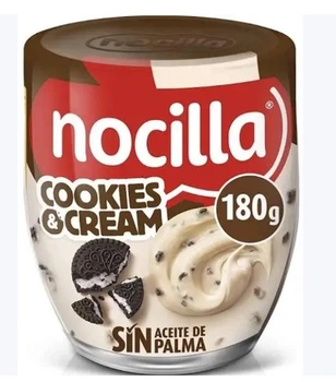 Паста шоколадная Nocilla Cookies&Cream без пальмового масла 180 г