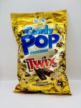 Попкорн Candy Pop Twix Popcorn с хрустящим печеньем карамелью и шоколадом 149 г