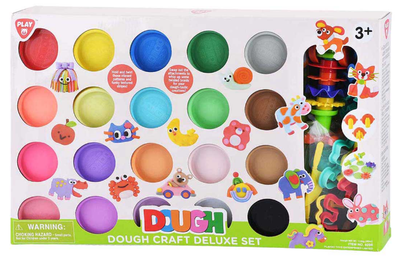 Набір для творчості із пластиліном PlayGo Luxury Craft Тварини (4892401082985)