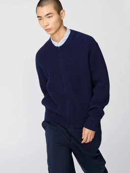 Кофта чоловіча UNIQLO 565097857 XL Синя (1159853411)