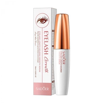 Сироватка для росту вій SADOER Eyelash Length Nourish Growth Serum, активатор росту вій, 10 мл