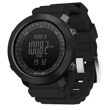 Тактические армейские часы North Edge AP-46 Pro с компасом, барометром и влагозащитой 50 м Военные наручные часы