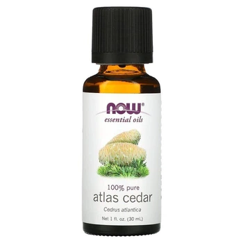 Эфирное масло атласского кедра NOW Essential Oils Atlas Cedar, 30 мл