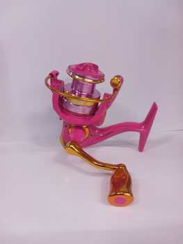 Котушка спінінгова Rubar Pink Glint PG2000 5.2:1 0.24мм-100м.