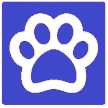 Трафарети для тату 6 на 6 см Лапка