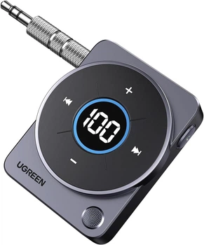 Беспроводной аудио приемник Bluetooth 5.4 ресивер UGREEN Aux-ресивер для автомобиля (CM724)