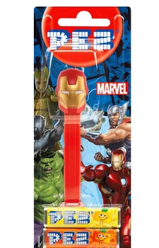 Диспенсер с конфетами Pez Dispenser Marvel Iron Man Марвел 17г