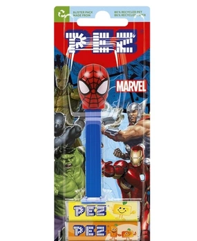 Диспенсер с конфетами Pez Dispenser Marvel Spiderman Марвел 17г