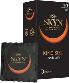 Презервативи Skyn Large king size 10 штук збільшений розмір скін