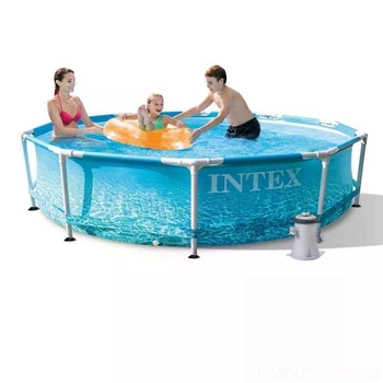 Круглый каркасный бассейн Intex 28208 NP с насос-фильтром 305x76см 4485 л (i7-99253)