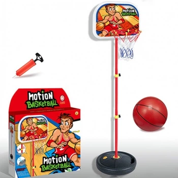 Детское алюминиевое баскетбольное кольцо на стойке Playset максимальная высота 140 см