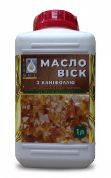 Масло-віск з каніфоллю 1 л для дерева