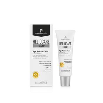 Антивозрастной фотозащитный флюид CANTABRIA LABS HELIOCARE 360º Age Active Fluid Sunscreen SPF 50 50 мл