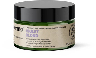 Маска Ecoderma для світлого волосся з ягодами асаї та амінокислотами Violet Blond 250 мл