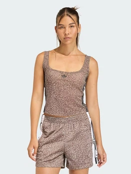 Майка женская Adidas Originals Aop Tank Top KD8822 S Earth Strata (4068805222962)