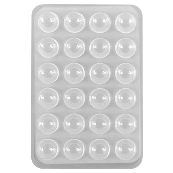 Силиконовая держатель-присоска телефона Sticker Side Silicone (3M коврик липучка) (Белый) 53809