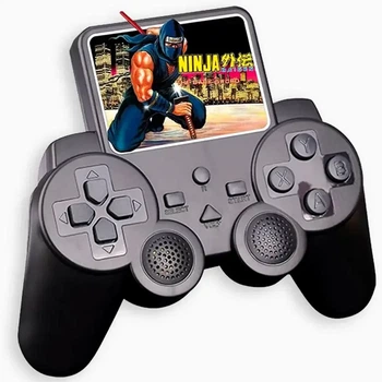 Игровая приставка портативная с экраном 3 дюйма 900 игр для развлечений модель S10 цвет черный