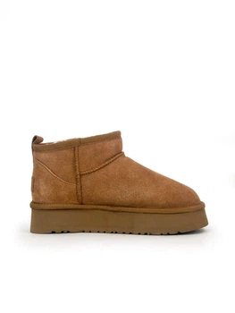 Уггі зимові рижі Classic Ultra Mini Platform Chestnut 37р - 23см