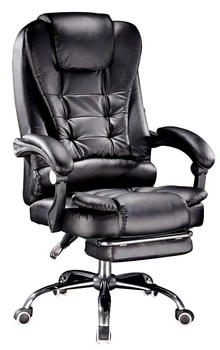 Офісне крісло Hedo BUSINESS з підставкою для ніг Чорний (5904041127106)