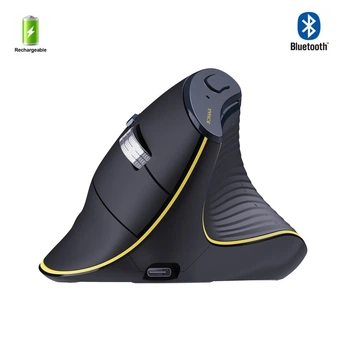Вертикальная мышь беспроводная JOMAA D1527 аккумулятором RGB подсветкой 2,4G+Bluetooth