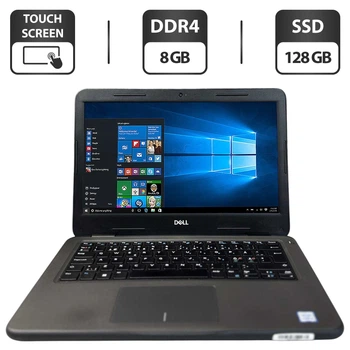 Ноутбук Dell Latitude 3310 / 13.3" (1920x1080) IPS Touch / Intel Core i3-8145U (2 (4) ядра по 2.1 - 3.9 GHz) / 8 GB DDR4 / 128 GB SSD / Intel UHD Graphics / WebCam б/у