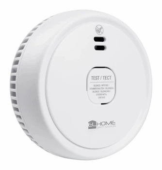 Датчик дыма Eura-Tech EL HOME SD-88A2 - батарея 9V DC, фотооптический датчик