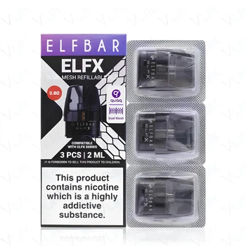 Змінний картридж для Pod Системи Elf Bar ELFX / ELFX Pro PRO KIT 0.8 ohm 2ml