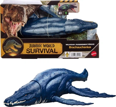 Динозавр Брахаухеніус Світ Юрського Періоду Jurassic World Survival Wild Roar Brachauchenius Mattel JKL79