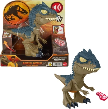 Інтерактивный Динозавр Алозавр Мир юрского периода Jurassic World Chaos Theory Mega Roar Allosaurus Dinosaur Mattel (HVB45)