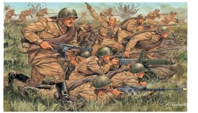 Збірна модель 1:72 фігури піхота середини ХХ століття Italeri 6057