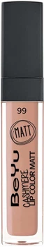 BeYu Блиск для губ матовий Cashmere 99 Simple Beauty, 6.5 мл