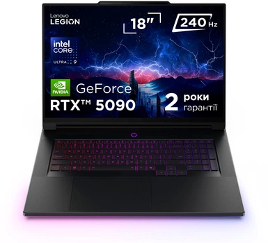 Ноутбук Lenovo Legion 9 18IAX10 (83EY003GRA) Eclipse Black