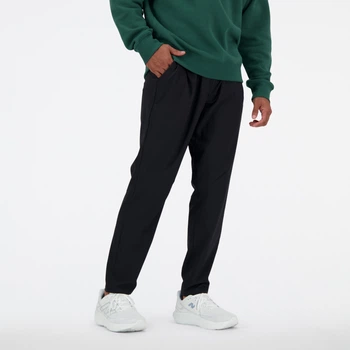 Чоловічі чорні спортивні брюки New Balance AC Stetch Woven 52 (XL) (MP41060BK)