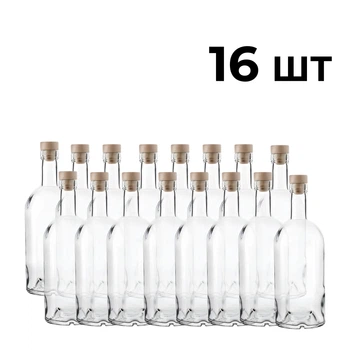 Бутылка "Домашняя" 0,5 л, 16 шт