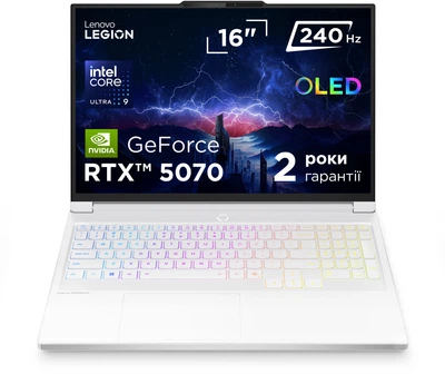 Ноутбук Lenovo Legion 7 16IAX10 (83KY002HRA) Glacier White