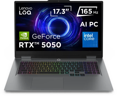 Ноутбук Lenovo LOQ 17IRX10 (83JH00ELRA) Luna Grey