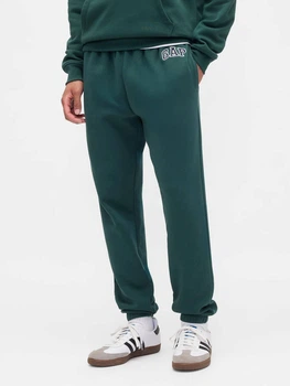 Спортивные штаны мужские утепленные GAP 685523377 2XL Зеленые (1159853271)