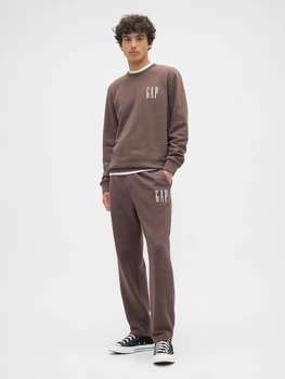 Спортивный костюм мужской утепленный GAP 604255462 S Коричневый (1159862596)