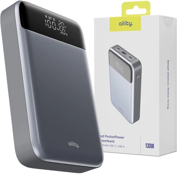 УМБ Allity GSM187745 19200 mAh 130W Gray (GSM187745)