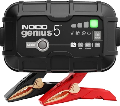 Зарядний пристрій NOCO GENIUS5UK 5A 6V/12V Smart Battery Charger (AGM, GEL, Li-Ion)