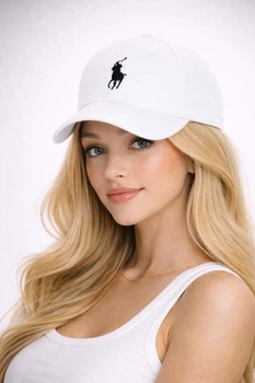Молодежная кепка Поло (Polo) One-size 54-57см Белый