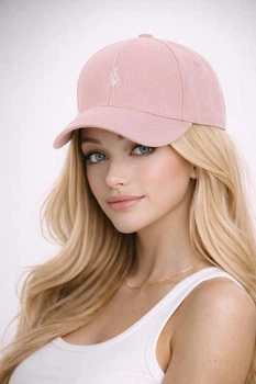 Молодіжна кепка Поло (Polo) One-size 54-57см Рожевий