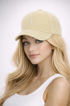 Молодежная кепка Поло (Polo) One-size 54-57см Бежевый