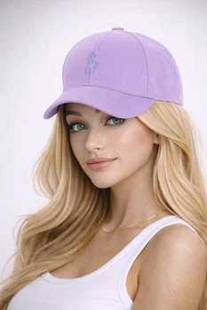 Молодежная кепка Поло (Polo) One-size 54-57см Сиреневый