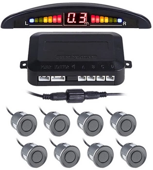 Парктроник Pulso LP-10180 LED, 8 датчиков D=22 мм, коннектор Grey