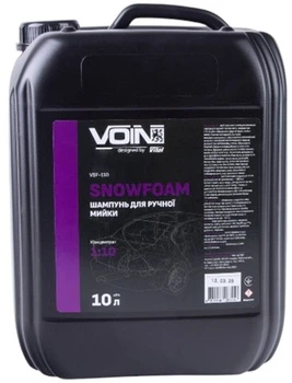 Автошампунь концентрат VOIN SnowFoam вторая фаза 1:10 pH7 10 л (VSF-110)